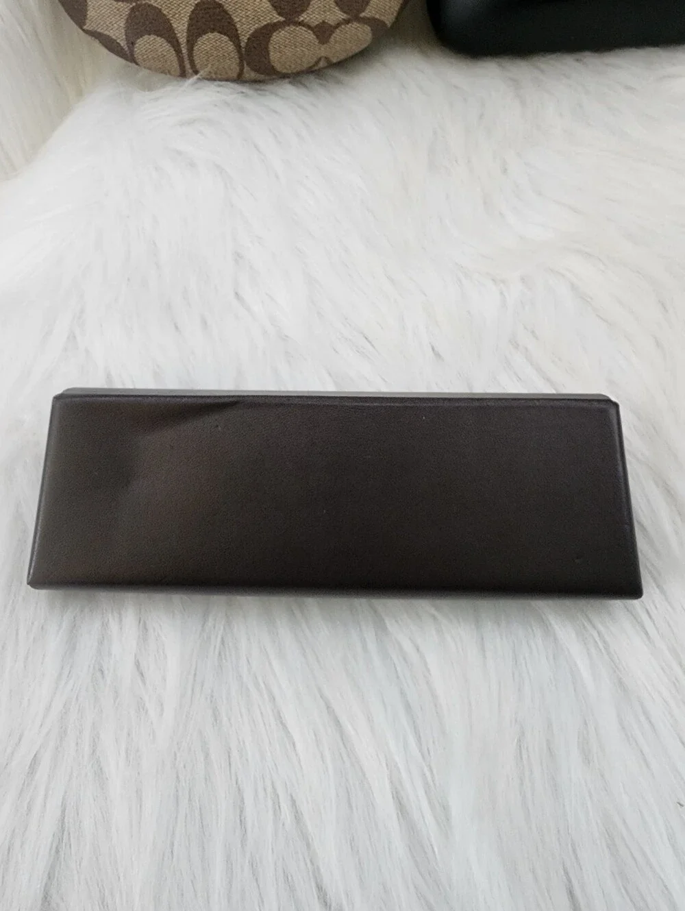 4 Name Brand Sunglass  Cases, Coach Logo, Oliver Peoples, Lilly Pulitzer & .....